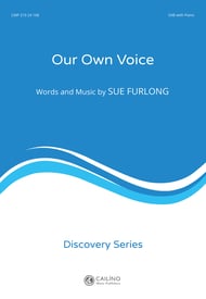 Our Own Voice SAB choral sheet music cover Thumbnail